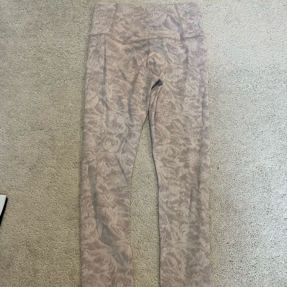 Athleta Elation Textured Tight - Small - Pink - Worn once